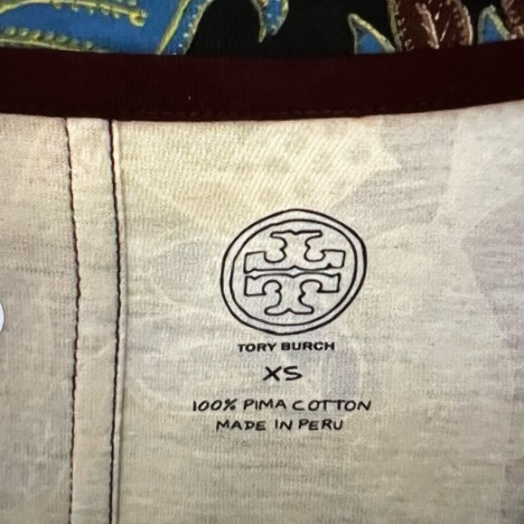 1. Tory Burch Women's Tee-Shirt, new w/tags, 100% Pima Cotton material. - Picture 3 of 5